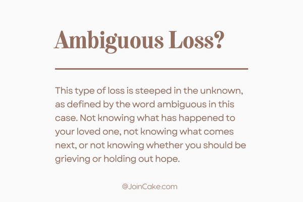 What is ambiguous loss?
